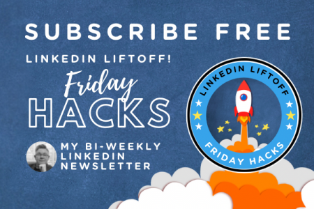 Subscribe to LinkedIn Liftoff Newsletter